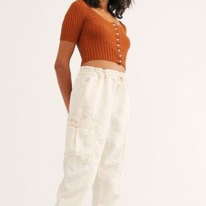 Free people crop sweater